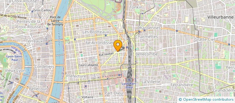 localisation de l'entreprise JHF DIFFUSION  LYON