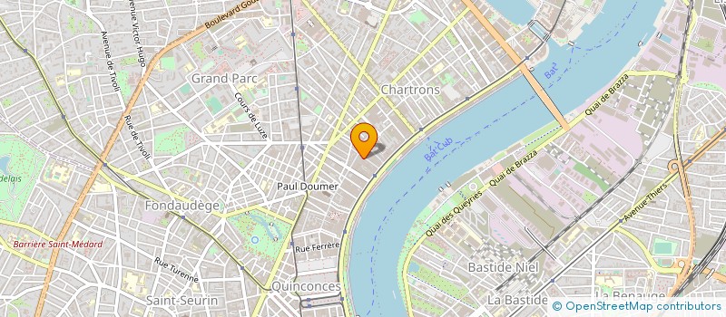 localisation de l'entreprise JHH APPLICATIONS à BORDEAUX