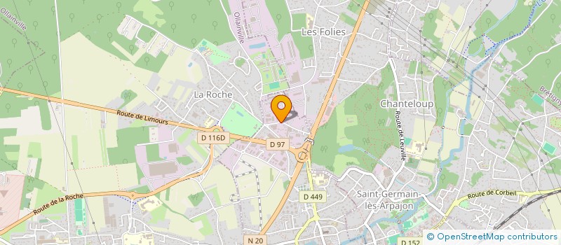 localisation de l'entreprise JHIL AUTO à ARPAJON