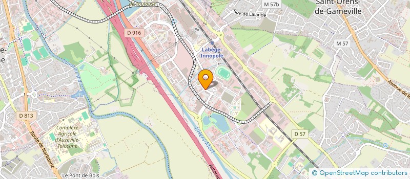 localisation de l'entreprise JHL IMMOBILIER  LABEGE