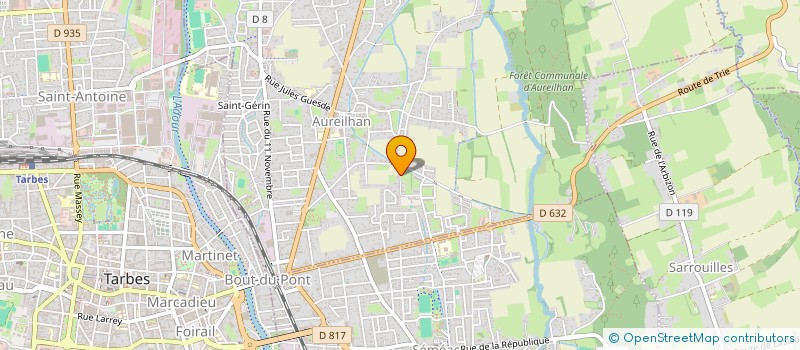 localisation de l'entreprise JHL IMMOBILIER  AUREILHAN