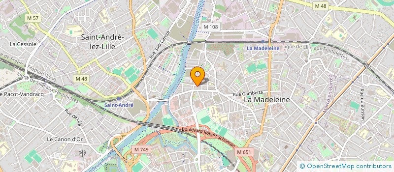 localisation de l'entreprise JHLL à LA MADELEINE