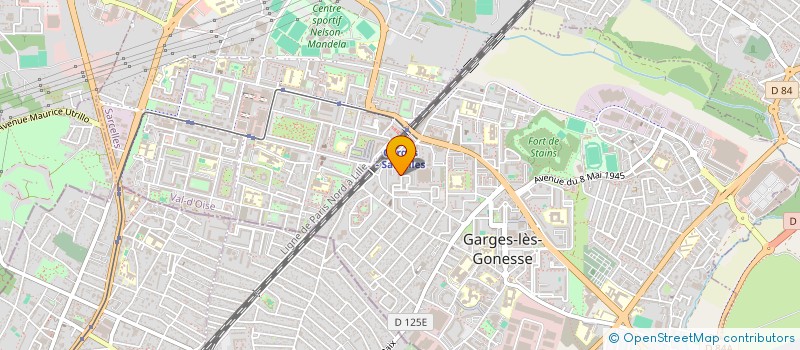 localisation de l'entreprise JHM CHAUFFEURS PRIVES  GARGES-LES-GONESSE