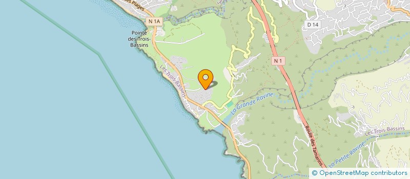 localisation de l'entreprise JHM CONSEIL  LES TROIS-BASSINS