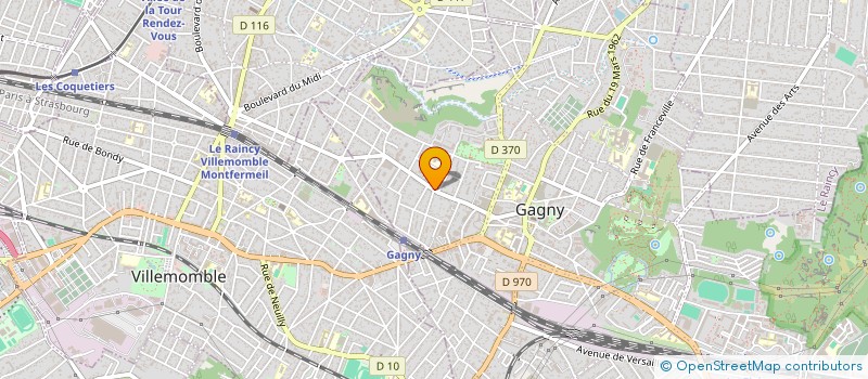 localisation de l'entreprise JHM CONSULT  GAGNY