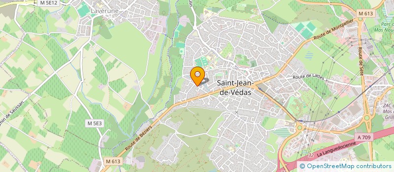 localisation de l'entreprise JHM ECOM à SAINT-JEAN-DE-VEDAS