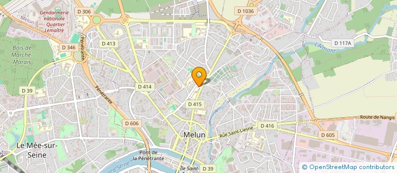 localisation de l'entreprise JHMC à MELUN