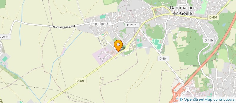 localisation de l'entreprise JHP DIFFUSION à VILLENEUVE-SOUS-DAMMARTIN