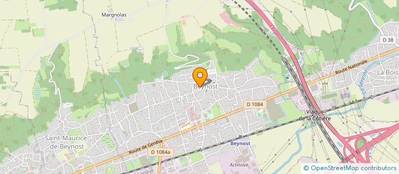 localisation de l'entreprise JHP'DIFFUSION à BEYNOST