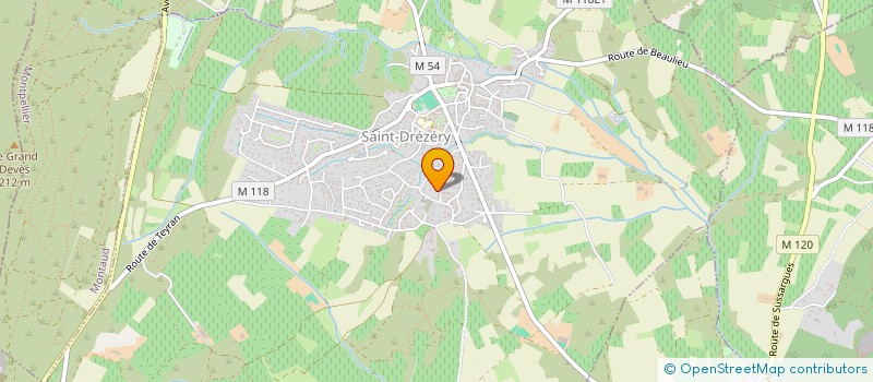 localisation de l'entreprise JHP MEDITERRANEE à MONTPELLIER