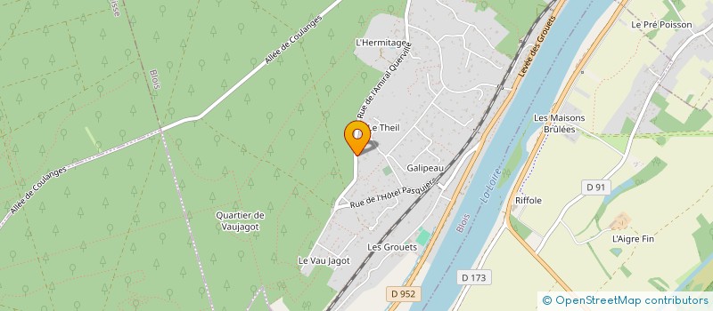 localisation de l'entreprise JHTAL 25  BLOIS