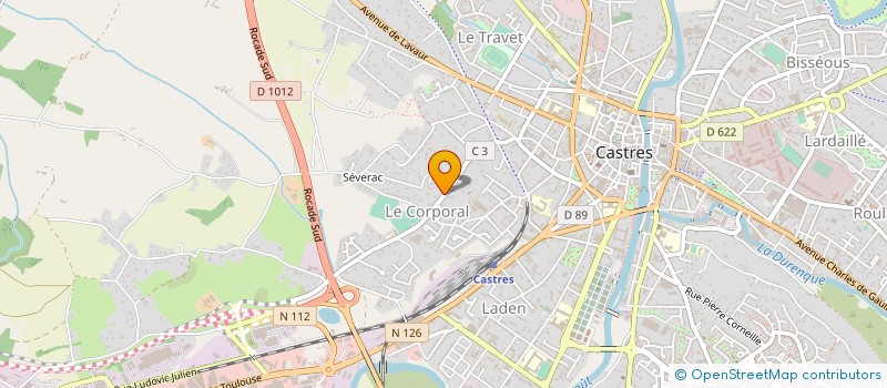 localisation de l'entreprise JI CONSTELLATION à CASTRES