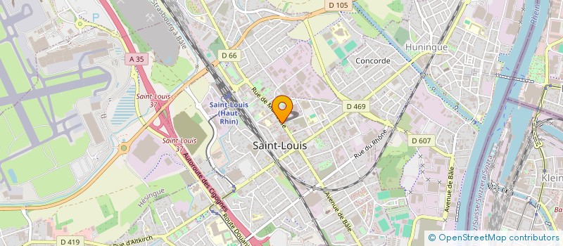 localisation de l'entreprise JI-R à SAINT-LOUIS