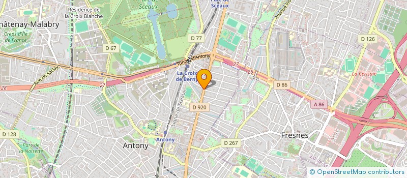 localisation de l'entreprise JI WEI à ANTONY