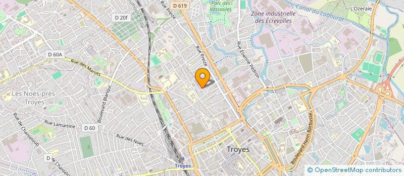 localisation de l'entreprise JI2C à TROYES