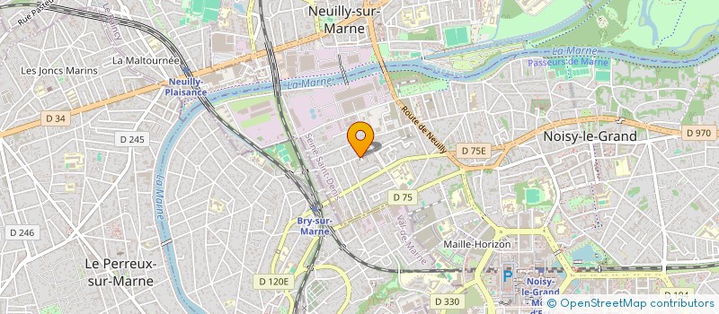 localisation de l'entreprise JIA à NOISY-LE-GRAND