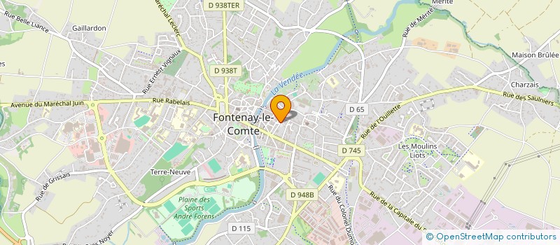 localisation de l'entreprise JIA SOIN CHINOIS à FONTENAY-LE-COMTE