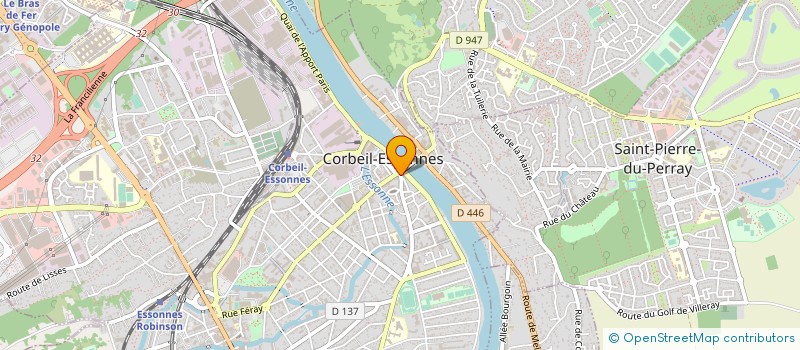 localisation de l'entreprise JIA XIN  CORBEIL-ESSONNES