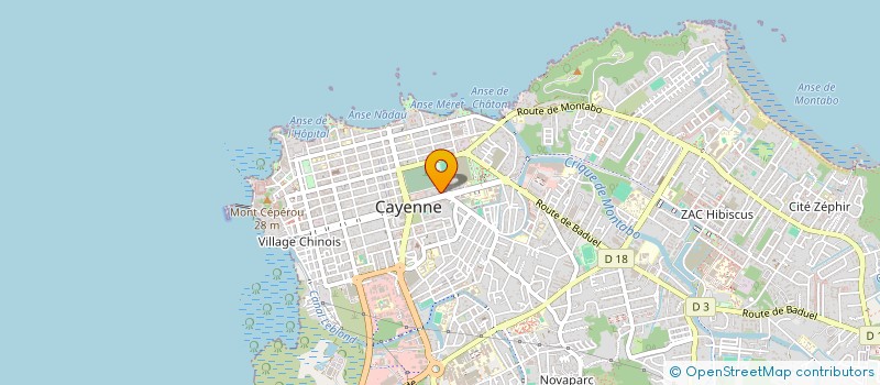 localisation de l'entreprise JIABAO  CAYENNE