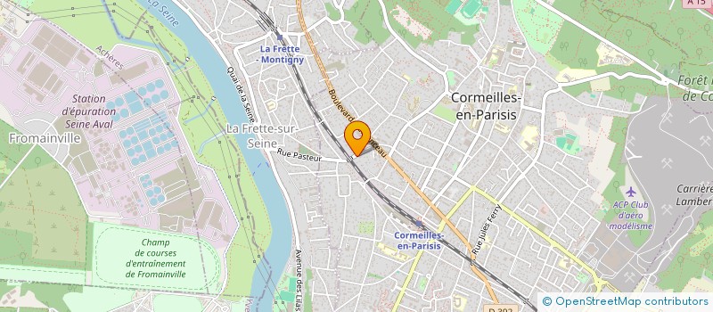 localisation de l'entreprise JIAL  CORMEILLES-EN-PARISIS