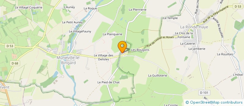 localisation de l'entreprise JIALLEAU à SAINT-SAUVEUR-VILLAGES