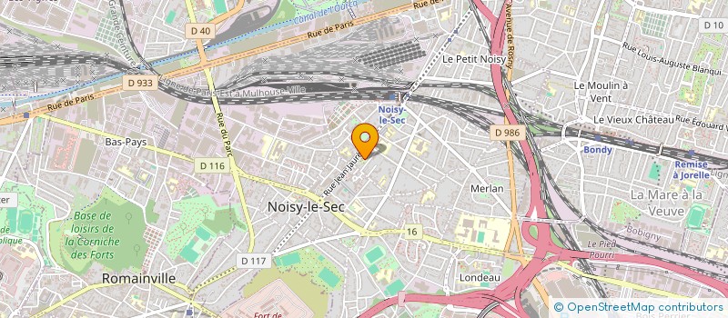 localisation de l'entreprise JIAN FA à NOISY-LE-SEC