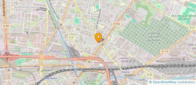 localisation de l'entreprise JIAN FAN  AUBERVILLIERS