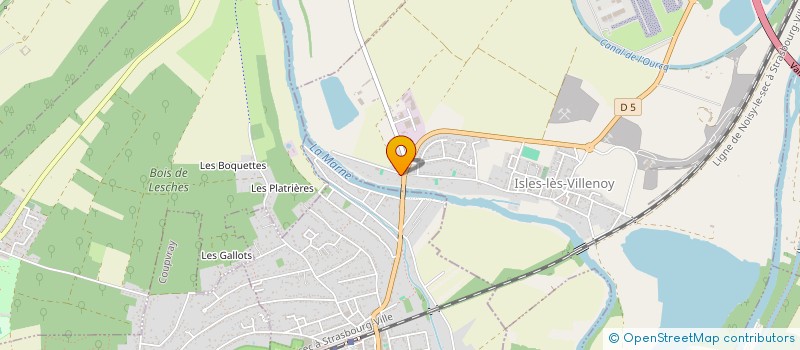 localisation de l'entreprise JIANG  ISLES-LES-VILLENOY