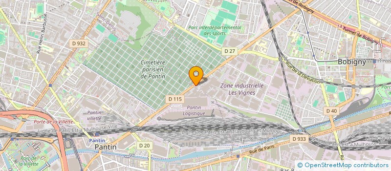 localisation de l'entreprise JIANG GONG  BOBIGNY