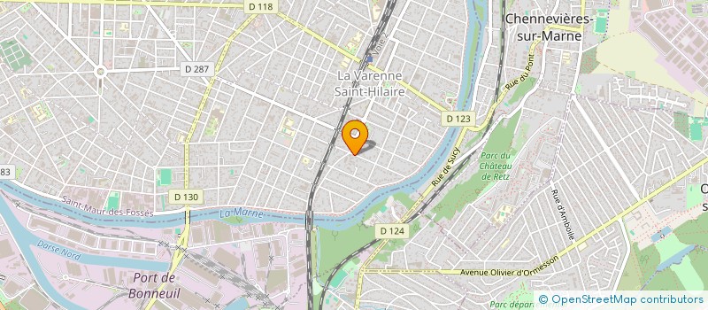 localisation de l'entreprise JIANG LEIMENG à SAINT-MAUR-DES-FOSSES