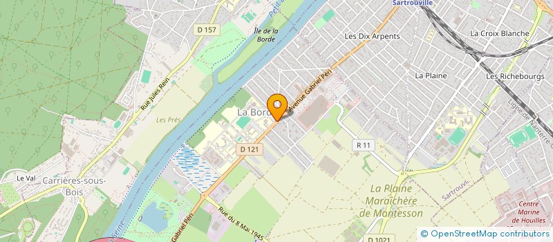 localisation de l'entreprise JIANG YI  MONTESSON