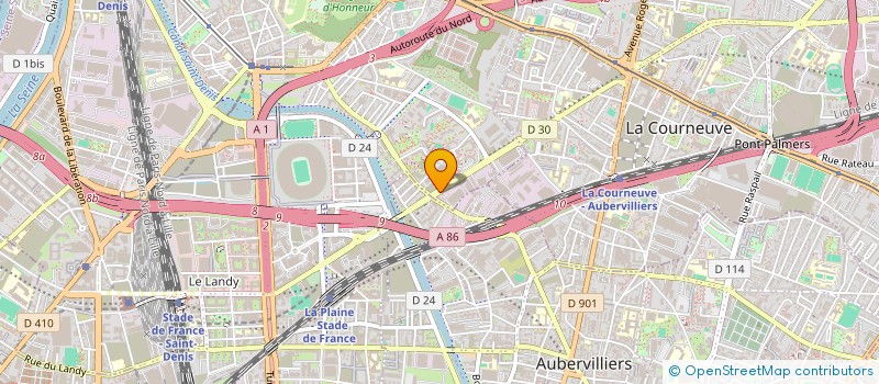 localisation de l'entreprise JIANI & JIANA à SAINT-DENIS