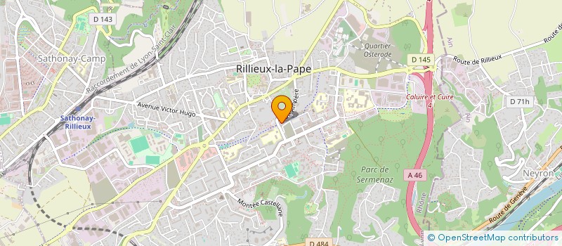 localisation de l'entreprise JIANINA DRIVING à RILLIEUX-LA-PAPE