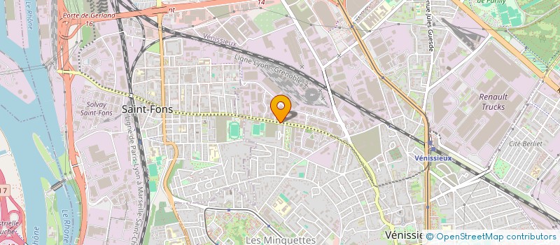 localisation de l'entreprise JIB-B TRANS  VENISSIEUX