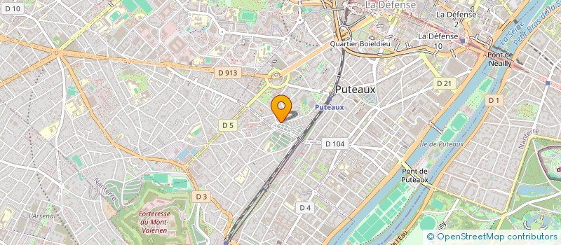 localisation de l'entreprise JIB&JESS IMMOBILIERE  PUTEAUX