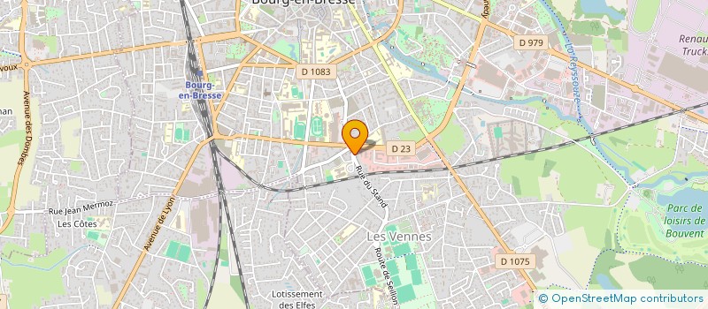 localisation de l'entreprise JIBACOA à BOURG-EN-BRESSE