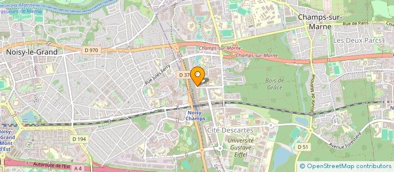 localisation de l'entreprise JIBBER JABBER  CHAMPS-SUR-MARNE