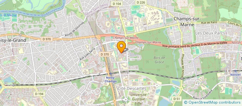 localisation de l'entreprise JIBEA à CHAMPS-SUR-MARNE