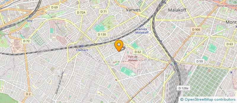 localisation de l'entreprise JIBEPOL  MALAKOFF