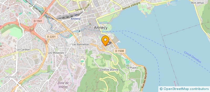 localisation de l'entreprise JIBES à ANNECY
