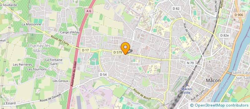 localisation de l'entreprise JIC à CHARNAY-LES-MACON
