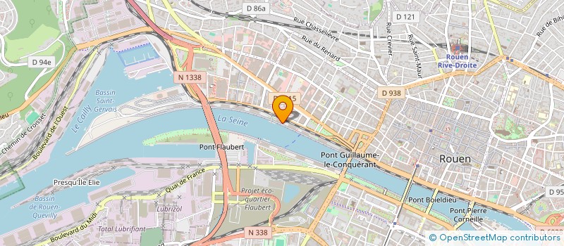 localisation de l'entreprise JIC COTE SEINE à ROUEN