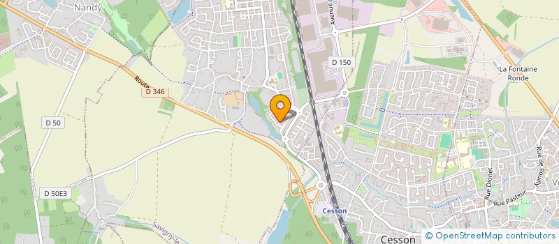 localisation de l'entreprise JICAZ HLD  SAVIGNY-LE-TEMPLE