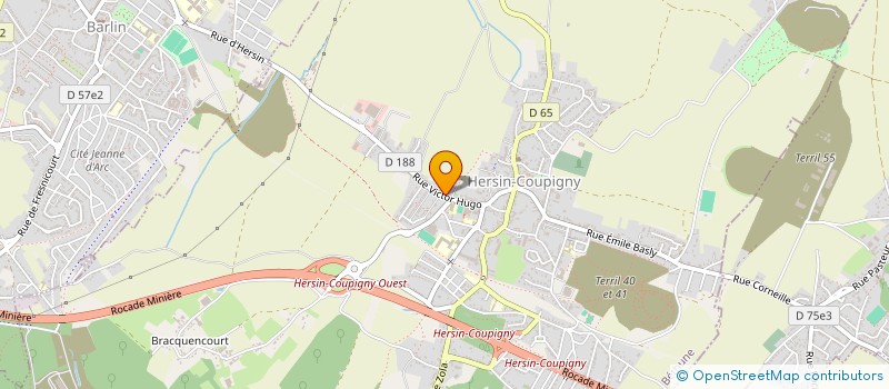 localisation de l'entreprise JICCHO  HERSIN-COUPIGNY