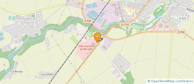 localisation de l'entreprise JICEES à PITHIVIERS-LE-VIEIL