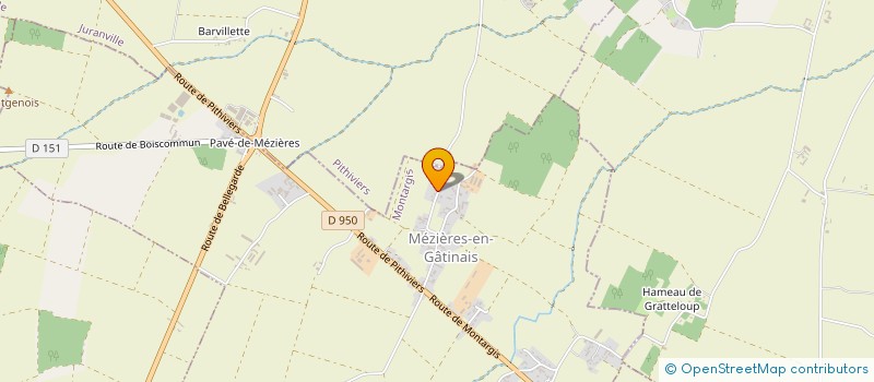 localisation de l'entreprise JICI à MEZIERES-EN-GATINAIS