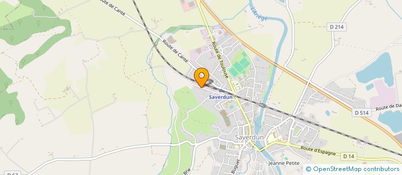 localisation de l'entreprise JICOARDU à SAVERDUN