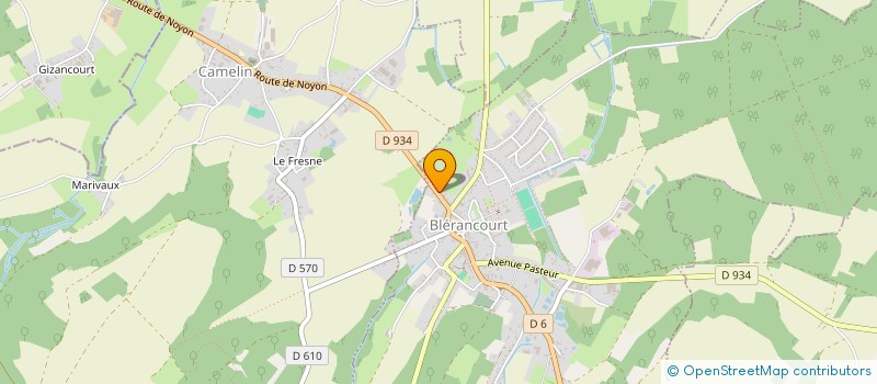 localisation de l'entreprise JICOD  VIRY-NOUREUIL