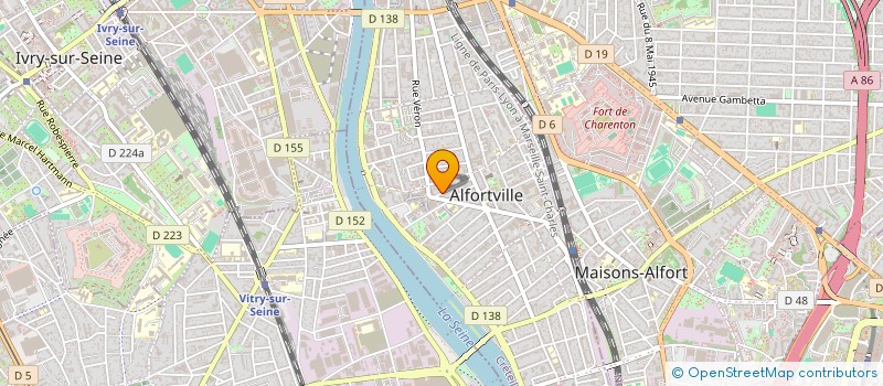 localisation de l'entreprise JICOMA à ALFORTVILLE