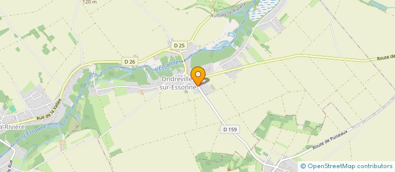 localisation de l'entreprise JIDDELEC à ONDREVILLE-SUR-ESSONNE